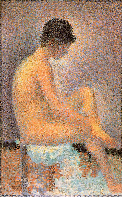 Model in Profile Georges Seurat